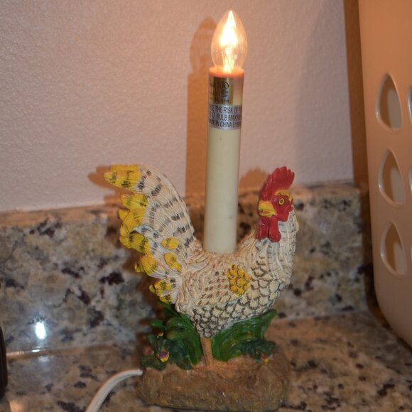 Very Nice Rooster Nightlight Lamp - Picture 1 of 6